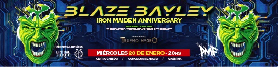Blaze Bayley en Comodoro Rivadavia