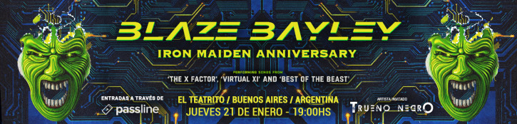 Blaze Bayley - El Teatrito Buenos Aires