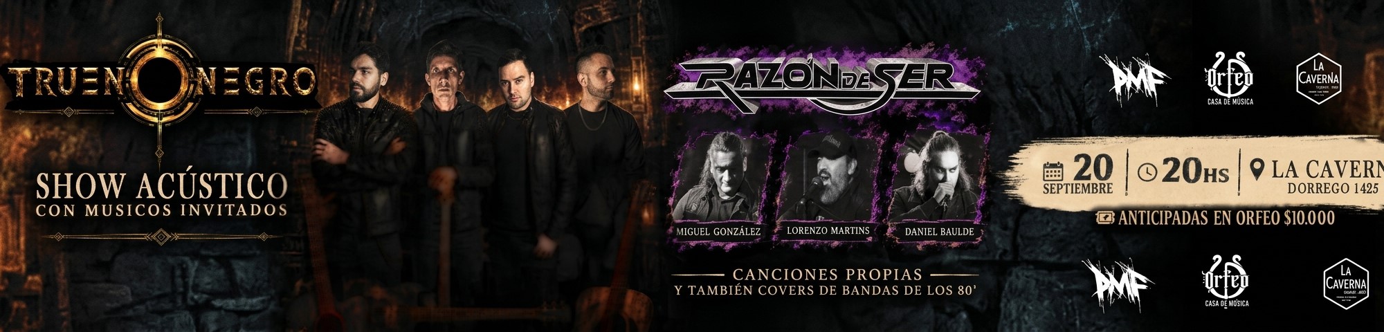 Trueno Negro — Show Acústico — La Caverna